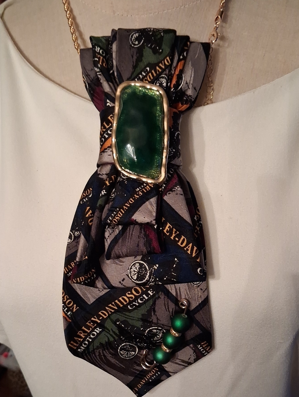 RM STYLE Harley-Davidson Necktie Necklace